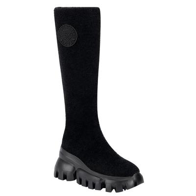 MALOVEMZ休闲长筒靴厚底雪地靴