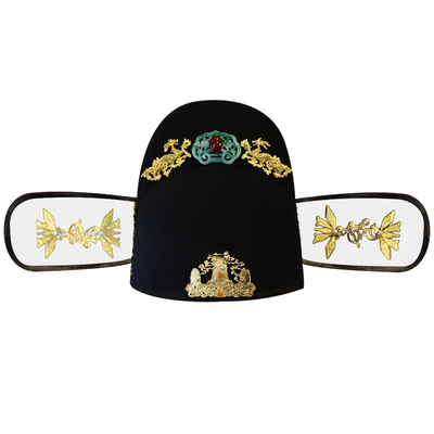 尹霞中式古风新郎官礼帽