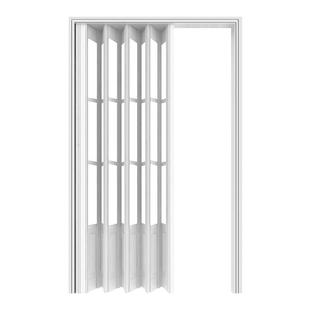 pvc折叠门 推拉门厨房隔断隐形燃气简易卫生间空调移门客厅隔断门