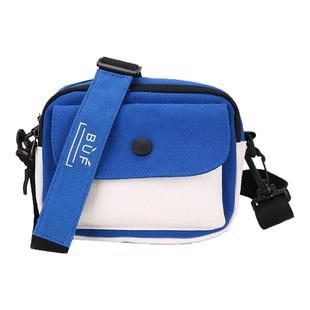 男童包包小包潮斜挎帅气休闲男孩单肩包出游轻便帆布包女童斜挎包