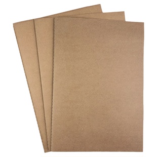 8k空白牛皮纸面考研考试专用简约复古可平铺开摊缝线锁线装订思维导图网格横线作业本高颜值大号a3笔记本本子