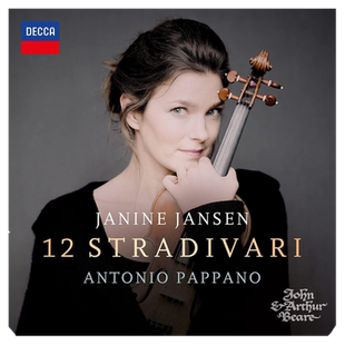 原装进口 珍妮·杨森 12宝琴/史特拉底瓦里小提琴 欧版CD