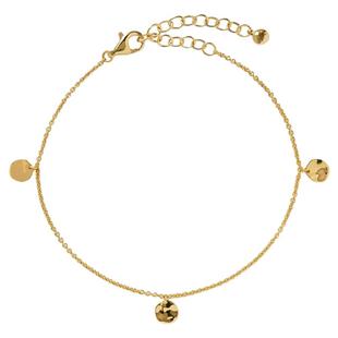 Monica Vinader莫妮卡手链星轨圆盘手链女款925银镀金设计感