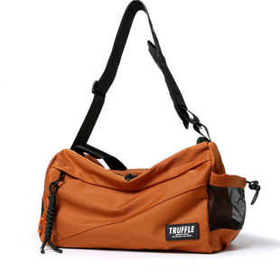 TRUFFLE潮牌2025单肩斜挎包运动健身包男短途旅行包女大容量通勤