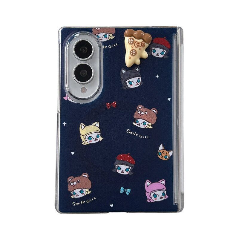 可爱猫女磁吸支架三星ZFold8壳