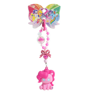 百茂小马宝莉紫悦碧琪Q萌串珠钥匙扣2026年马年包包挂件新年礼物