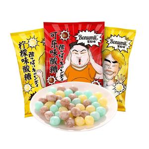 宝奴咪爆酸糖果超酸糖搞怪糖网红恶搞整人零食巨酸糖果88g柠檬味