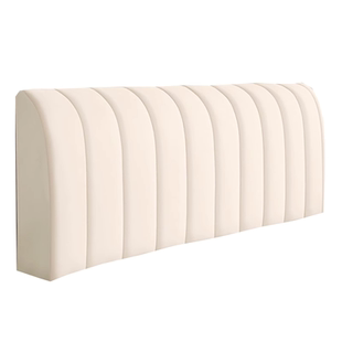 床头套罩夹棉加厚高级感木床靠背软包全包弹力通用防尘罩2026新款