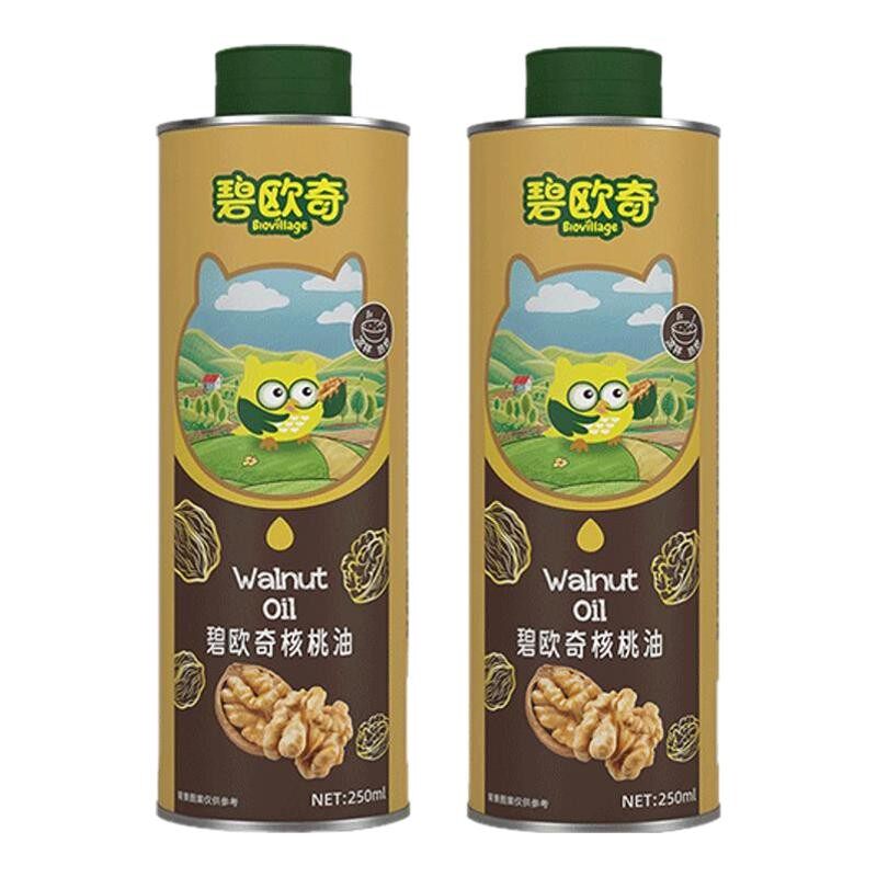 碧欧奇100%一级纯核桃油食用油