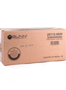 BUNN过滤纸商用滴滤机使用