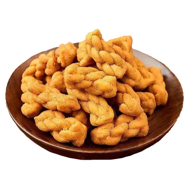 香酥小麻花零食单独包装袋红糖椒盐饼干解馋小吃休闲食品整箱批发