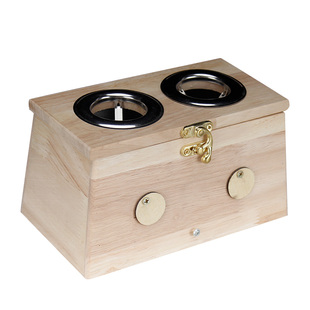 4厘米艾灸盒木制大孔家用3cm粗雷火灸艾条盒艾炙器具通用温灸盒