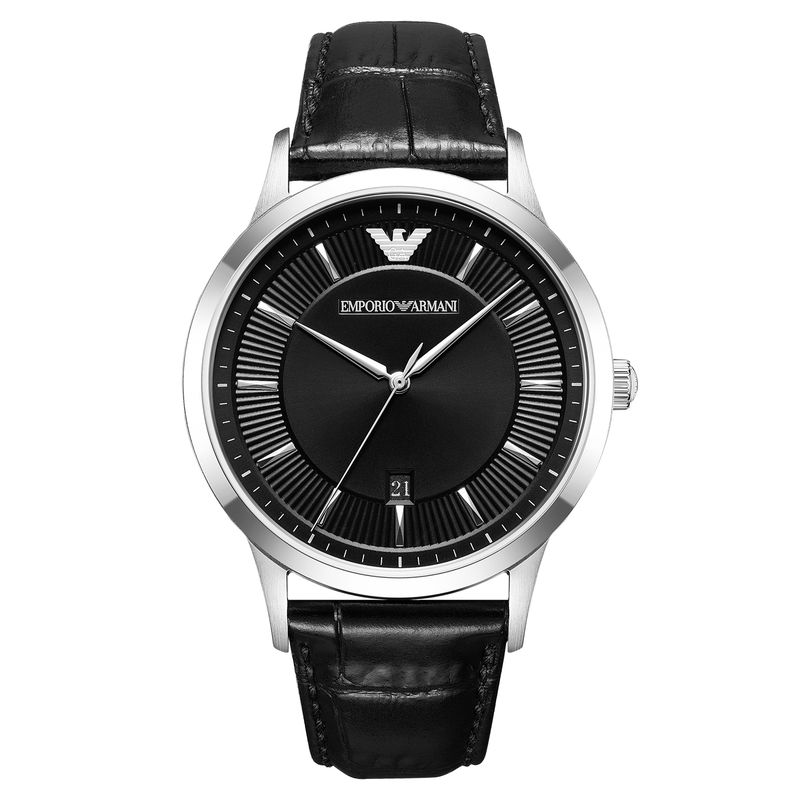 【秋季新品】Armani阿玛尼手表商务男款皮带石英腕表AR11826