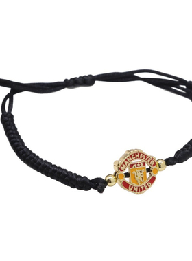 巴萨皇马足球手工编织手链