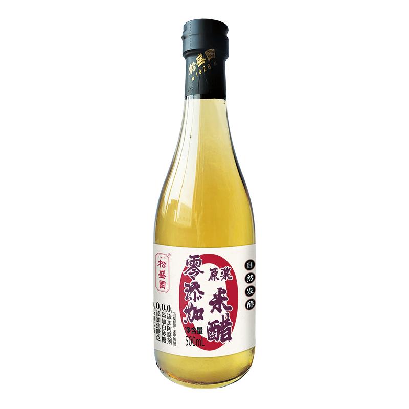 松盛园原浆米醋0添加调味料500ml