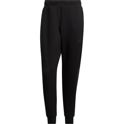 Adidas/阿迪达斯正品三条纹男子针织保暖运动束脚长裤HN8999