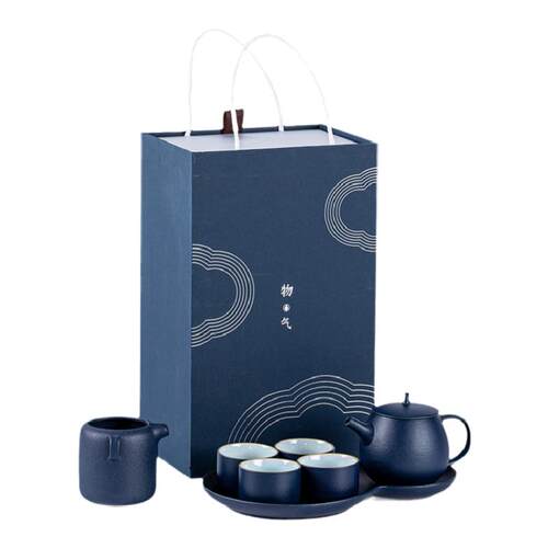 恒越陶瓷功夫茶具套装圆融壶井栏壶茶盘分茶泡茶家用办公支持定制