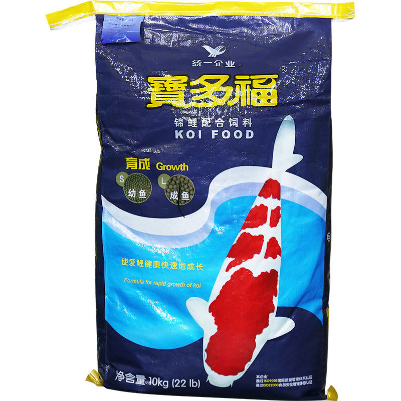 统一宝多福锦鲤专用饲料增色增体