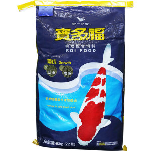 统一宝多福锦鲤专用饲料增色增体