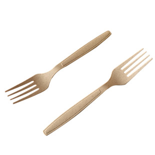 一次性叉子牛皮纸独立包装牛排意面轻食水果沙拉叉披萨刀甜品叉勺