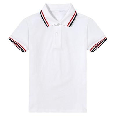 儿童夏季纯棉polo衫中小学生校服