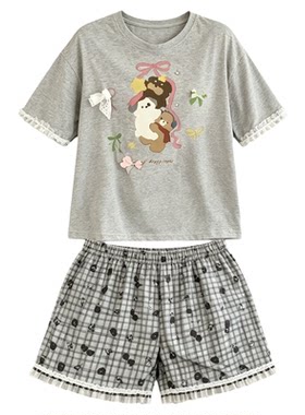 2026新款夏季短袖睡衣套装