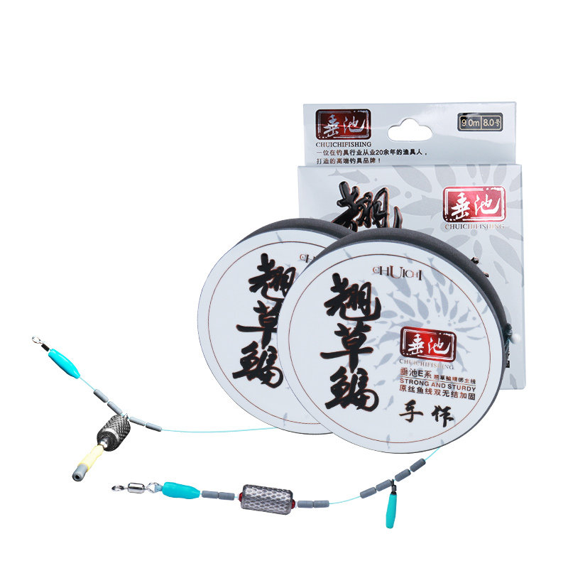 垂池翘草鳊主线组成品套装强拉力进口原丝PE加固缓沉防缠绕台钓线
