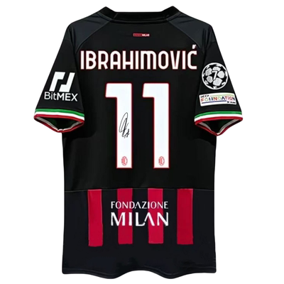 2223 Ibrahimovic Jersey soccer printed signature shirt