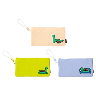 Nusign纽赛乔古漫联名挂绳速干收纳包笔袋可爱高颜值卡通学生 joguman小恐龙收纳袋拉链文具袋化妆包旅行袋