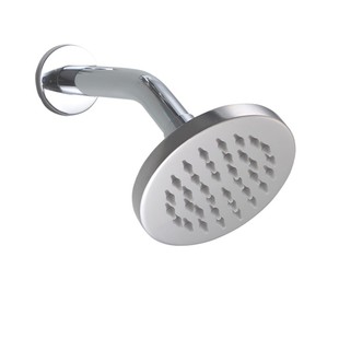 304不锈钢花洒喷头加厚  浴池浴场淋浴小顶喷花洒头4寸不锈钢花洒