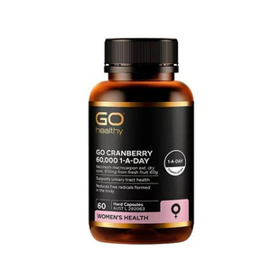 澳洲直邮 Go Healthy 高之源蔓越莓胶囊 60000mg 女性专用 60粒