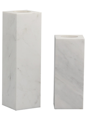 大理石纹花瓶新中式风软装饰品