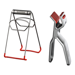 304不锈钢防烫夹子蒸菜夹盘子夹碗器取碗厨房神器防滑加厚提盘器