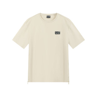 【自营】EA7阿玛尼 男士圆领短袖T恤 7M000516 AF14616