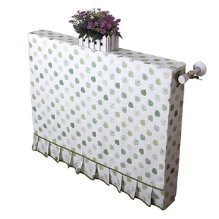 全包暖气片罩家用老式铸铁暖气遮挡防熏黑装饰暖气片防尘罩套定制