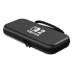 bibuks适用任天堂switch2收纳包ns2保护套2代游戏机卡带12卡槽储存盒硬壳保护便携包手提包不压摇杆手柄硬包