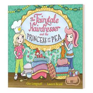 童话理发师和豌豆公主 英文原版绘本 The Fairytale Hairdresser and the Princess and the Pea 儿童文学 英文版进口英语原版书籍
