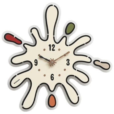 高颜值拯救白墙时尚挂钟