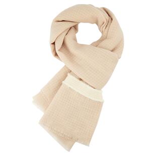 Riotlily/艾特里里金秋物语系列围巾柔和杏色羊毛围巾新年礼物