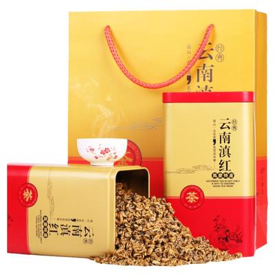 特级蜜香金螺凤庆滇红茶