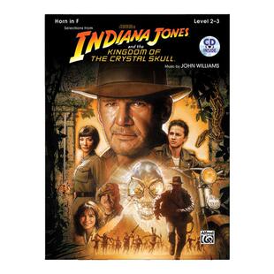 Indiana Jones and the Kingdom of the Crystal Skull Instrumental Solos 含CD Alfred原版乐谱书 00-31773