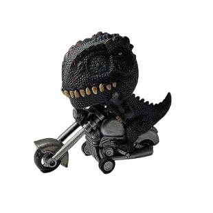 头号家！无聊了看看霸王龙骑野摩托!惯性玩具饰品创意摆件礼物