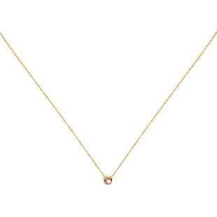 巴黎Caroline Najman正品代购paris多色水晶钻清新锁骨极细项链