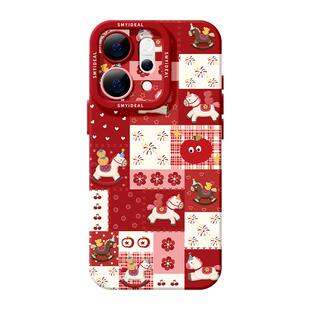 适用opporeno15手机壳女款reno14pro+保护套13全包9pro硅胶8防摔reno7se高级oppo软壳12格子11外壳小马10新年