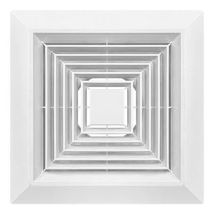 方形弹簧排风口盖空调出风口百叶天方地圆管道风机排气口通风罩