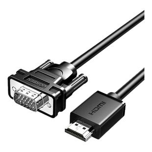 绿联hdmi转vga线高清连接台式电脑显示屏笔记本转换器头视频转接