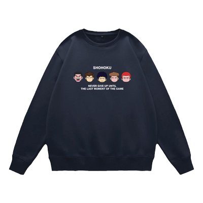 美式潮加厚圆领宽松卫衣青少年