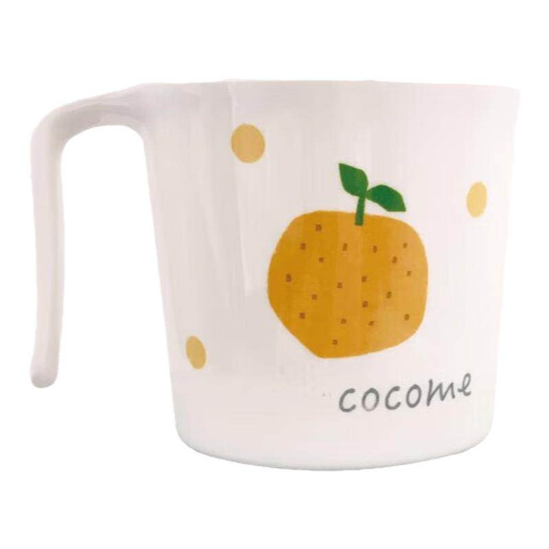 可可萌儿童水杯单把手杯儿童水杯家用漱口杯婴儿水杯牛奶杯学饮杯