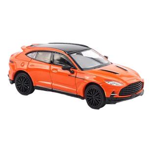 拓意POP联名合金1/64阿斯顿马丁DBX-橙色超跑收藏玩具摆件S14-02