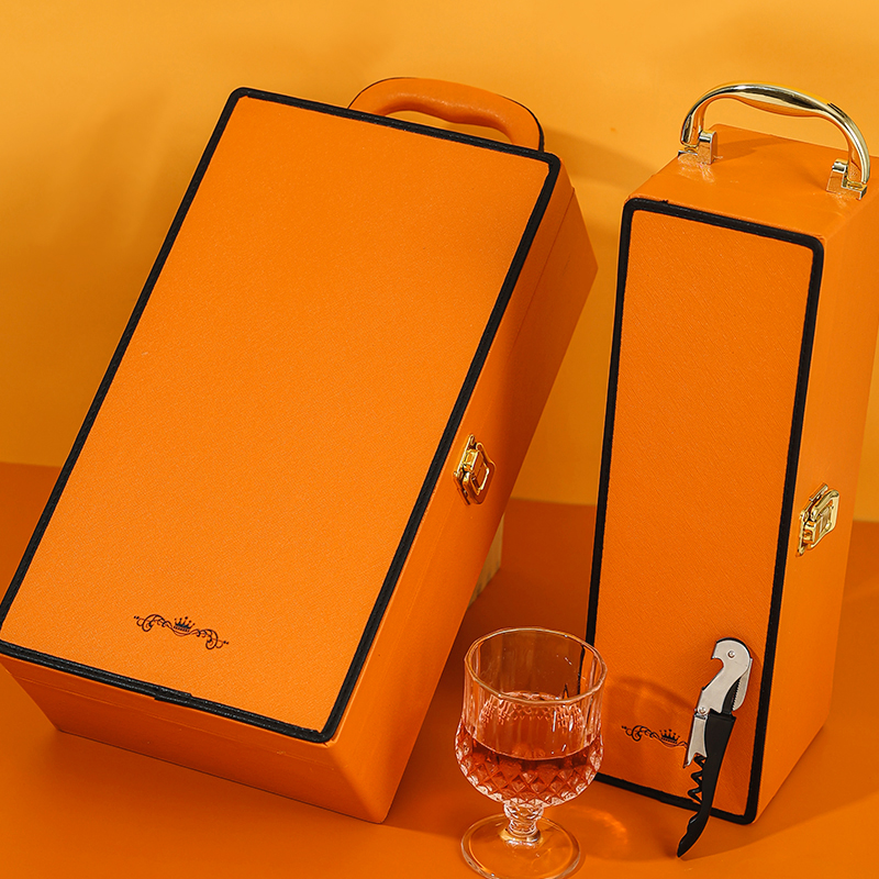 红酒包装礼盒葡萄酒2瓶装单支双支六支装礼品盒空盒子酒箱礼品